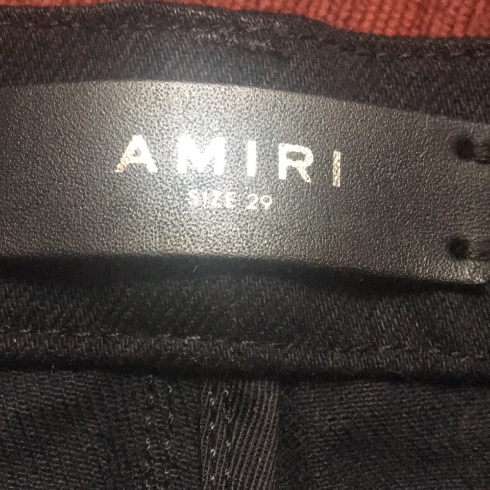 AMIRI black THRASHER JEANS 29 @Poshmark - Picture 6 of 12